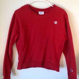 Champion Red women’s sweatshirt size S